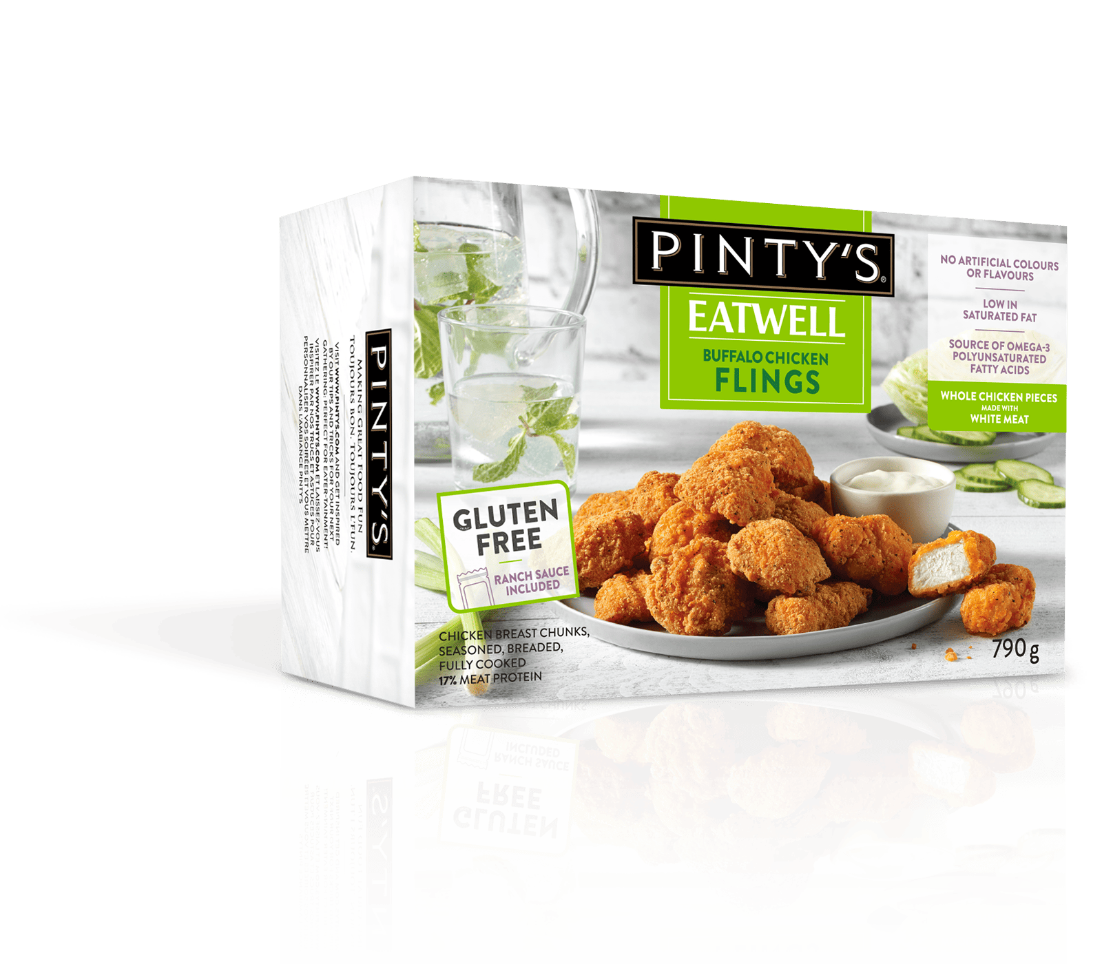 Buffalo Chicken Flings Pinty s Delicious Food Inc 