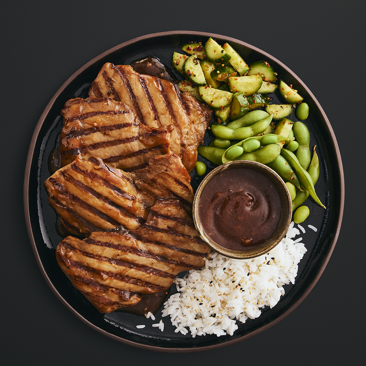 Hauts de cuisse teriyaki