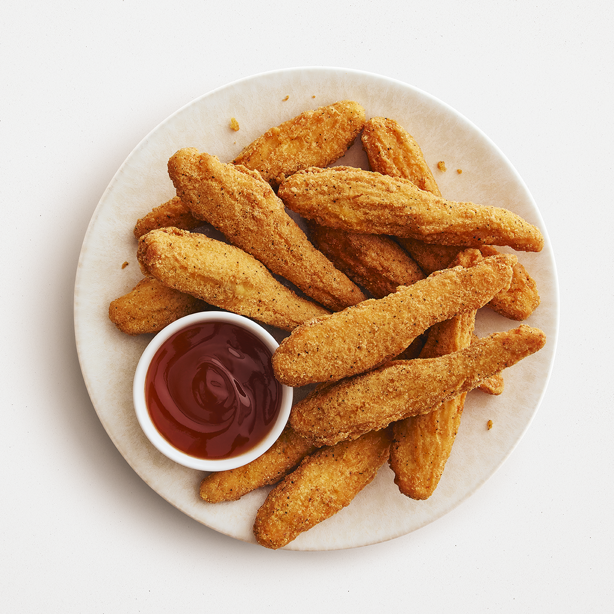 Lanières de poulet sans gluten avec sauce aux prunes