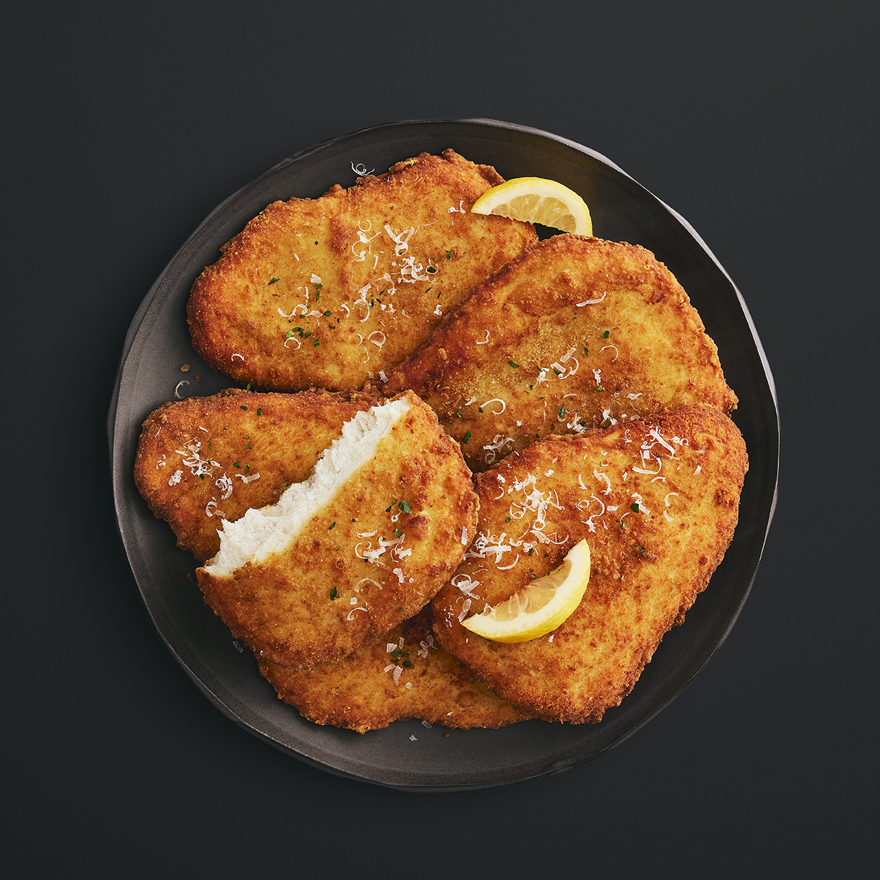Poitrines de poulet croustillantes