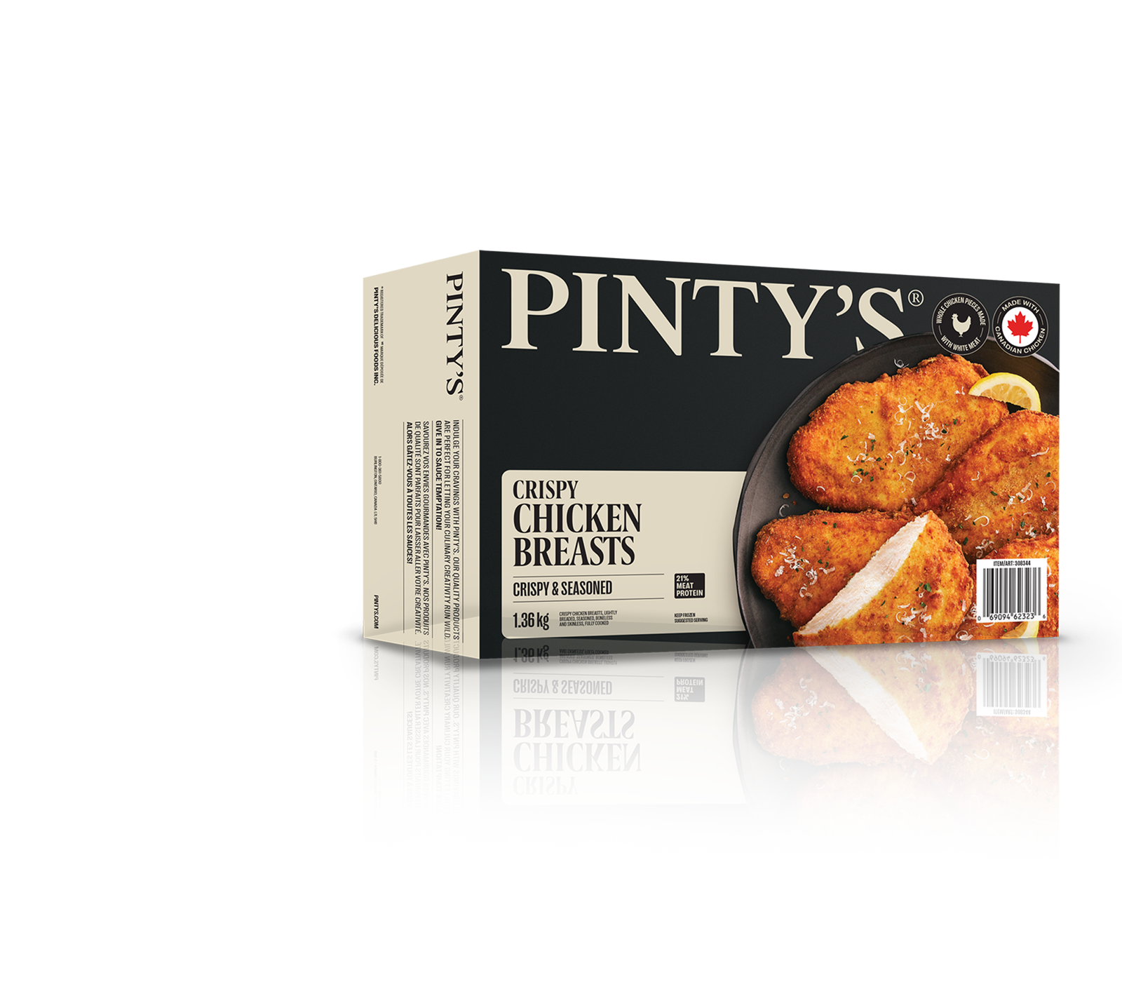 Pintys crispy chicken breast - costco