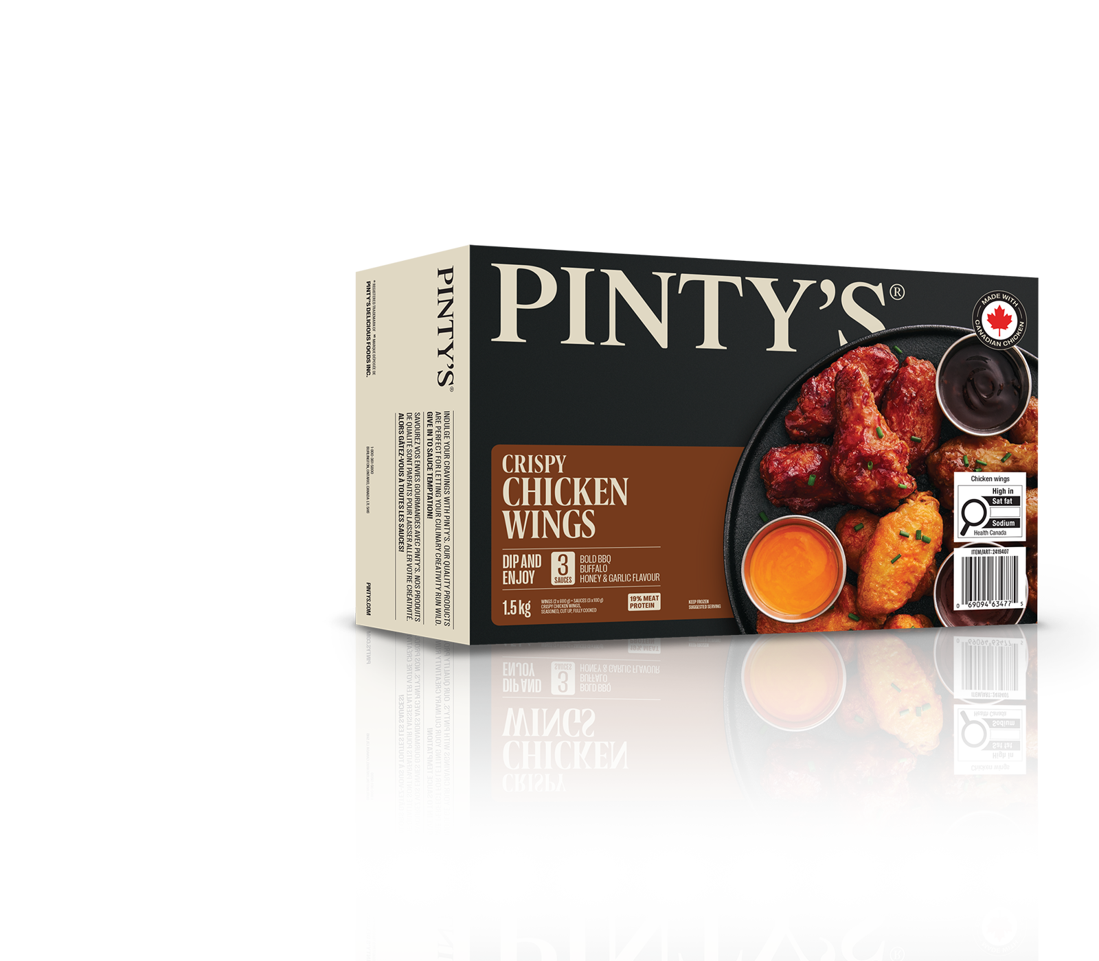 Pinty's crispy chicken wings - costco