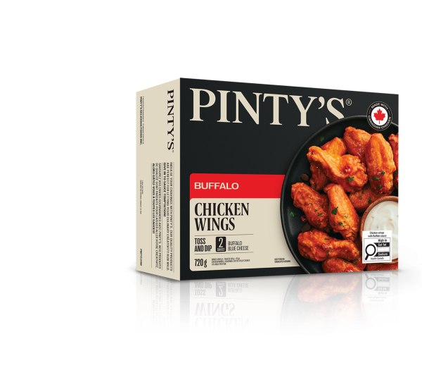 Pinty's buffalo chicken wings