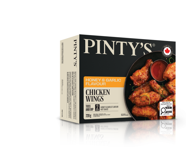 Pintys honey and garlic chicken wings