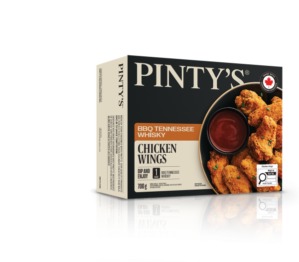 Pinty's Whisky Tennessee BBQ chicken wings