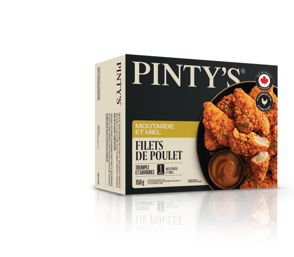 Filets de poulet miel et moutarde de Pinty's