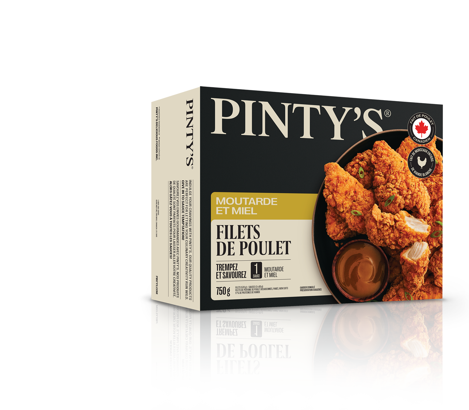 Filets de poulet miel et moutarde de Pinty's