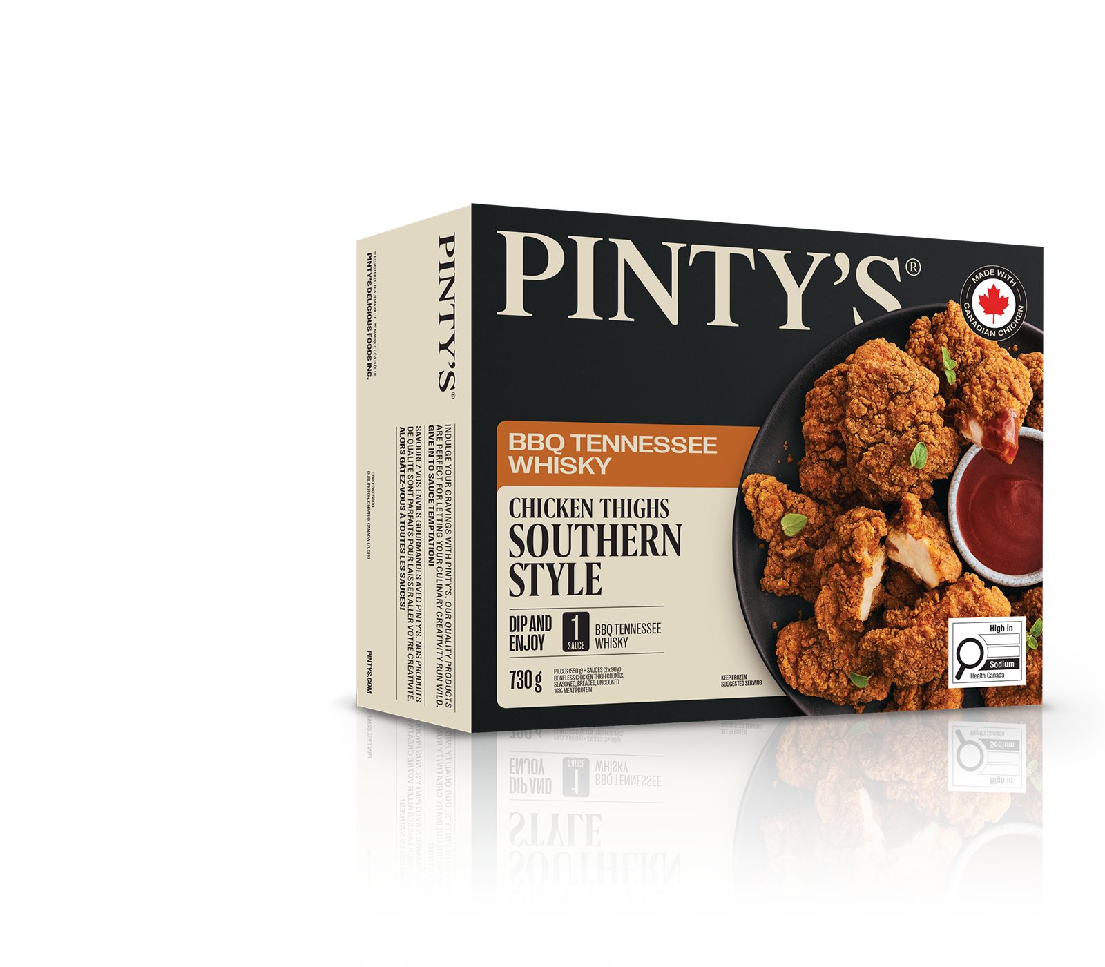Pinty's southern style fried chicken thighs