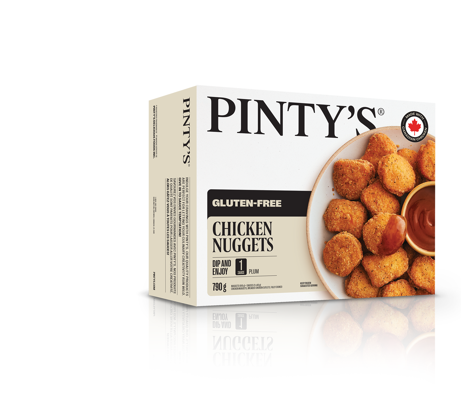 Pinty's gluten-free chicken nuggets