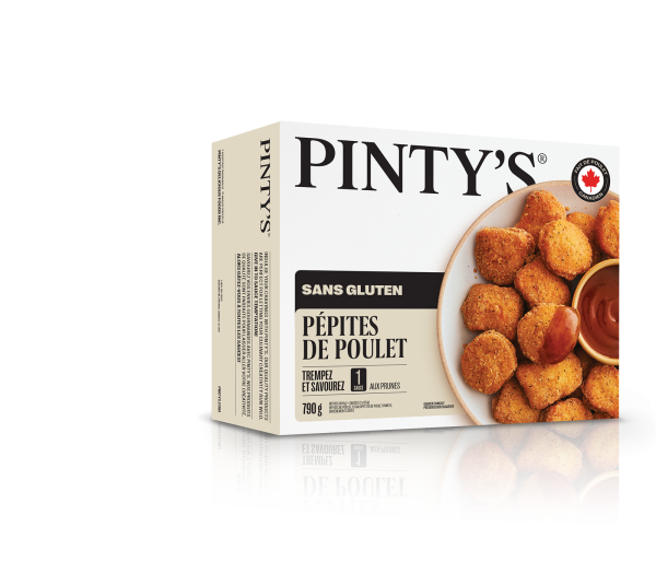 Pépites de poulet sans gluten de Pinty's