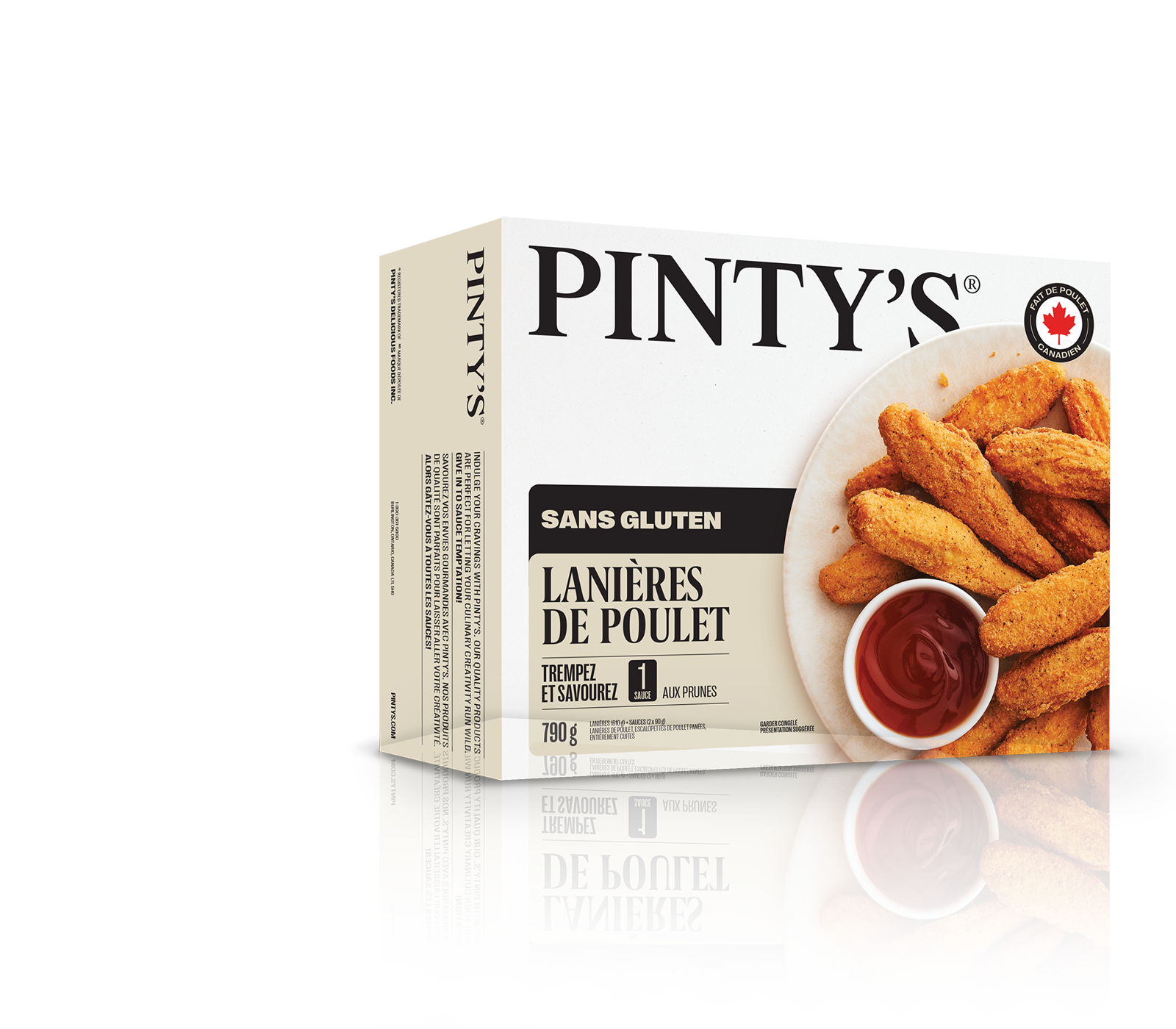 Lanières de poulet sans gluten de Pinty's