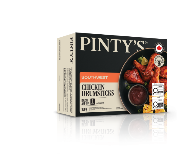 Pinty's southwest chicken drumsticks