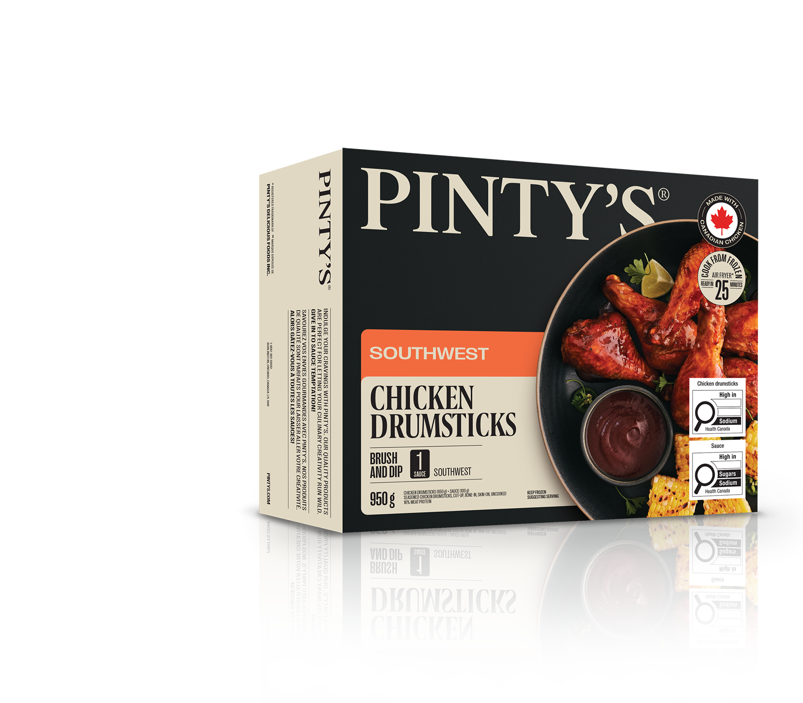 Pinty's southwest chicken drumsticks