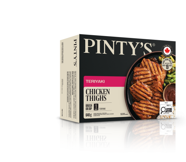 Pinty's teriyaki chicken thighs