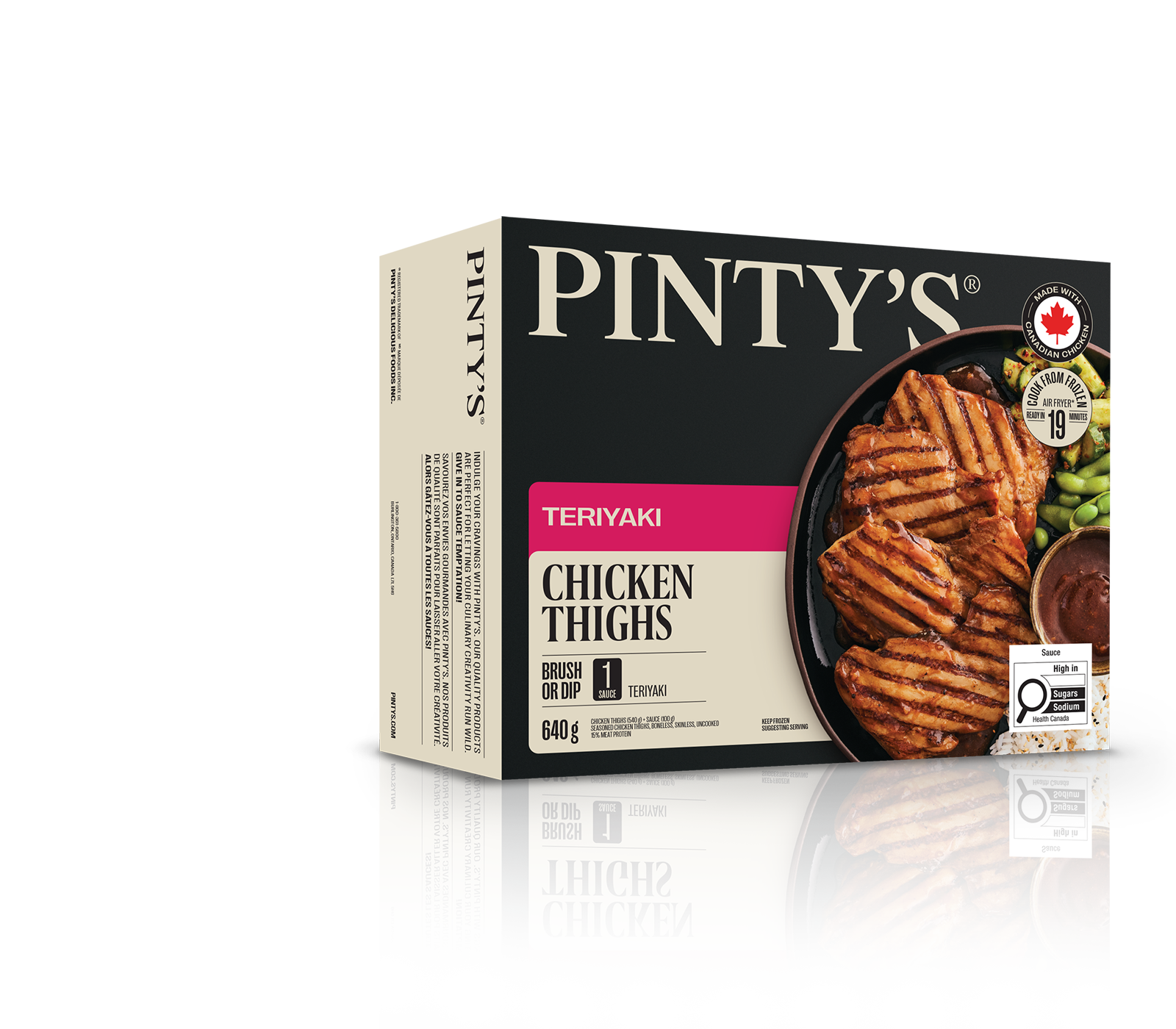 Pinty's teriyaki chicken thighs